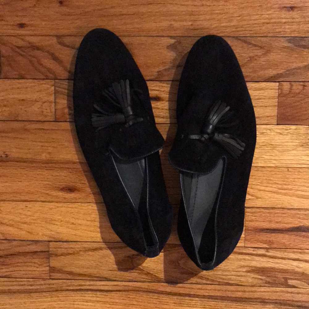 Zara man size 43 / us 10 suede loafer